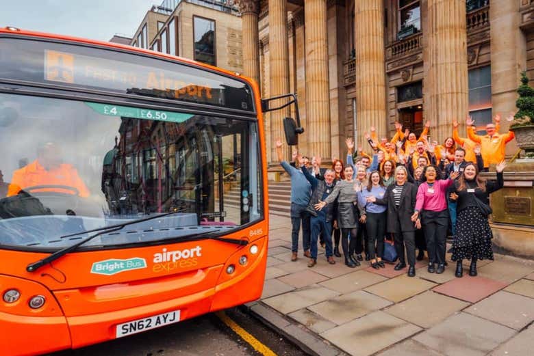 The best way to get to Edinburgh!