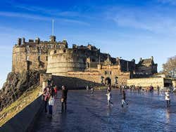 Entrance to Edinburgh Castle