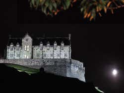 Edinburgh at night