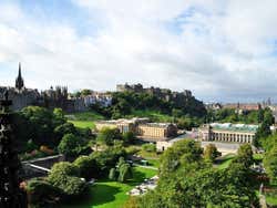 Scott Monument, views