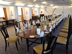 Royal Yacht Britannia, state dining room